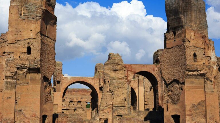 The baths of Diocletian, Rome, Italy