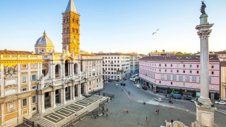 The Basilica di Santa Maria Maggiore in Rome, Italy